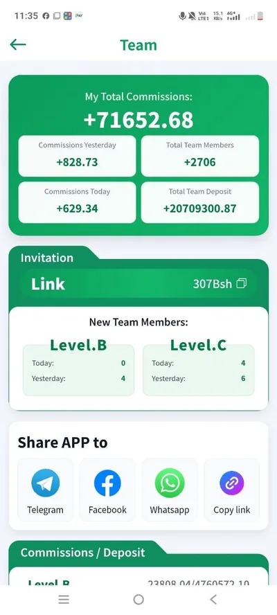 ComePay Official Referral Page - Earn Commission on Invites and Newbie Rewards